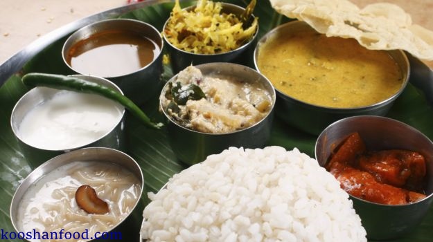 تالی های بزرگ هندی برای غذا خوردن