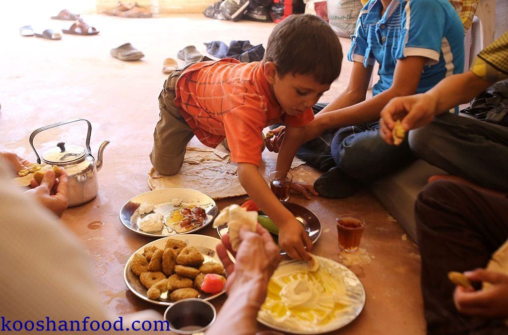 تنوع صبحانه در سوریه 